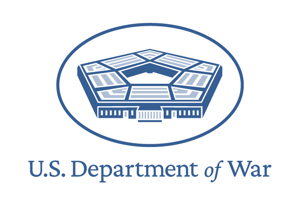 Logo for the US Department of War