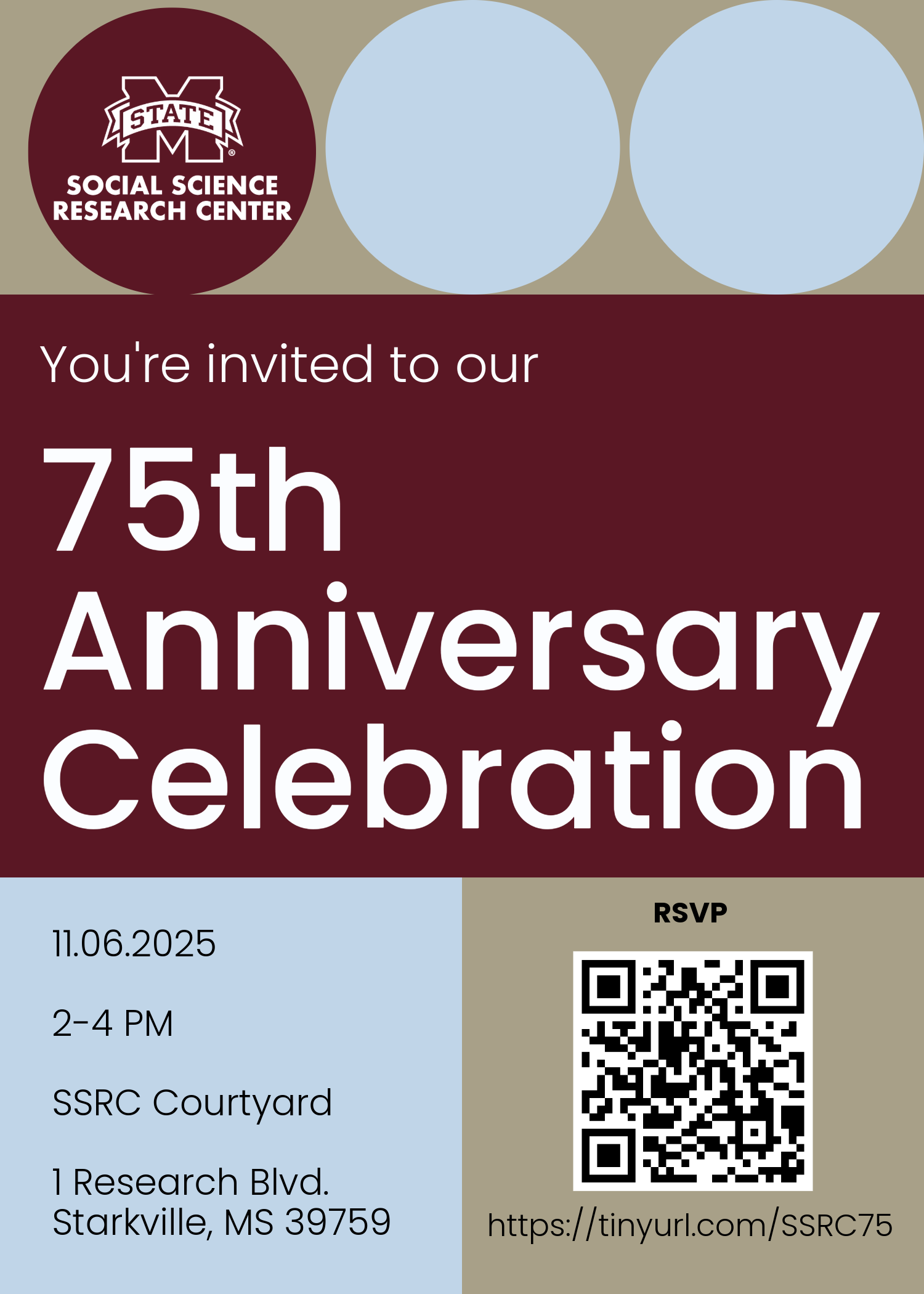 SSRC 75th Reception 